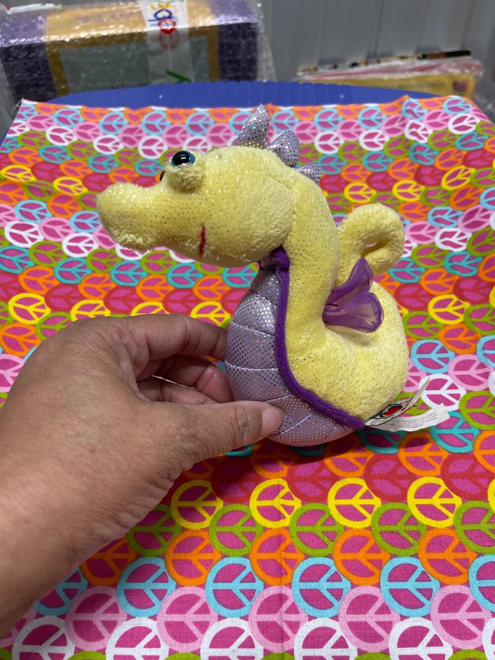Seahorse HS507 Soft No Code Webkinz Plush by Ganz